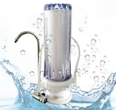 皇明 家用单级净水机水质过滤器 自来水过滤器滤水器 白色款